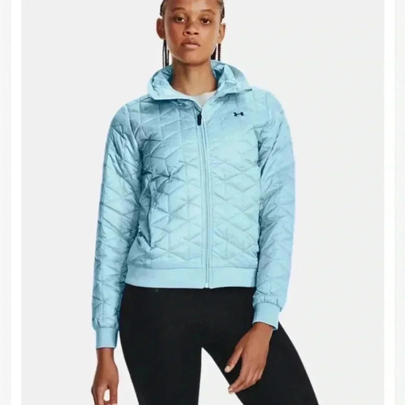 NWT Under Armour Coldgear Reactor Puffer Jacket XS - Picture 2 of 10